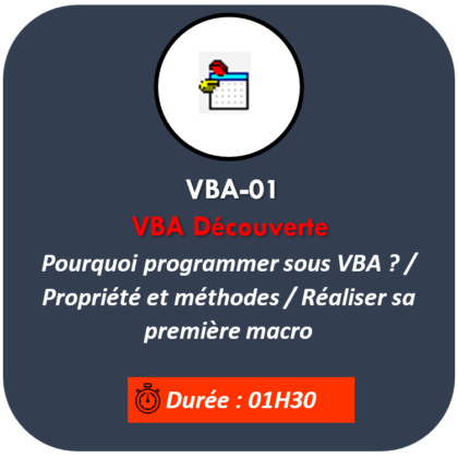 VBA-01, La découverte